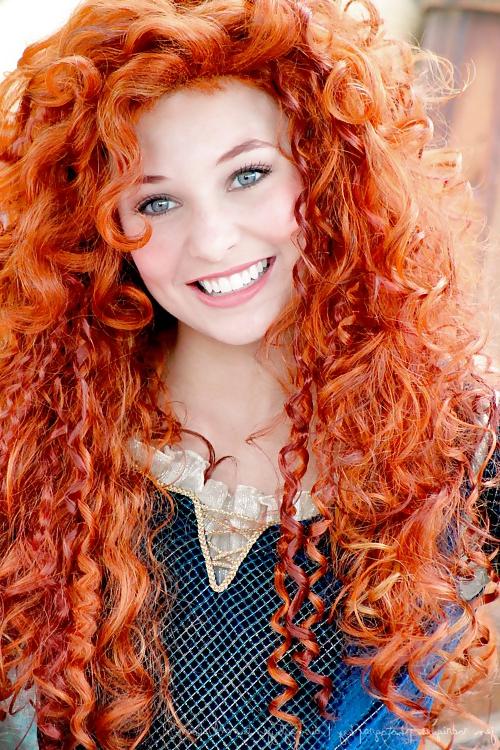 25P Girls with red hair and, or green eyes.