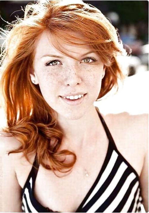 25P Girls with red hair and, or green eyes.