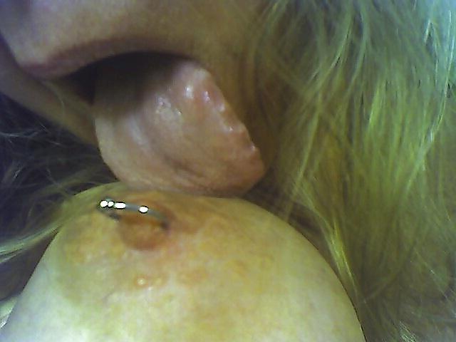 23P Dee's Nipple Piercings