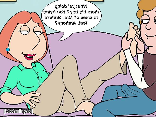 25P Lois Griffin Foot Fetish 3