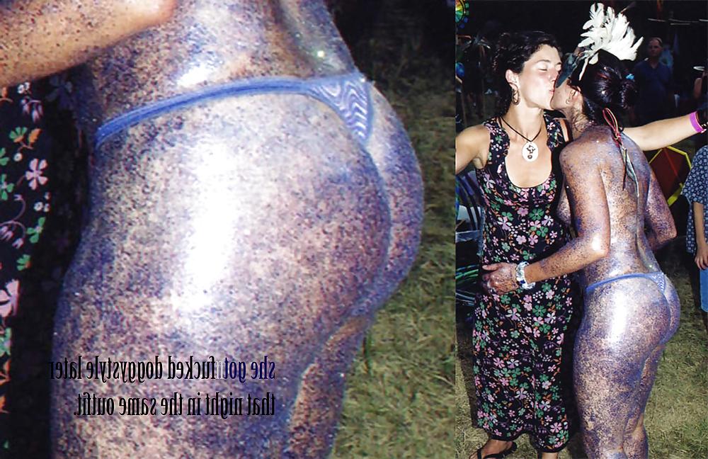 21P Candid naked teens in public