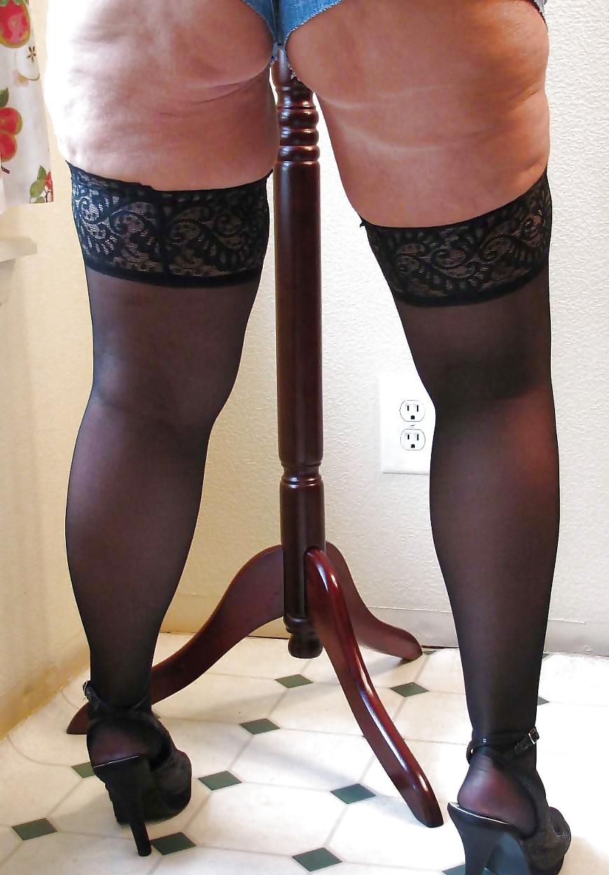 16P Pantyhose and Stockings 65 (BBW &Mature) by Searcher1957