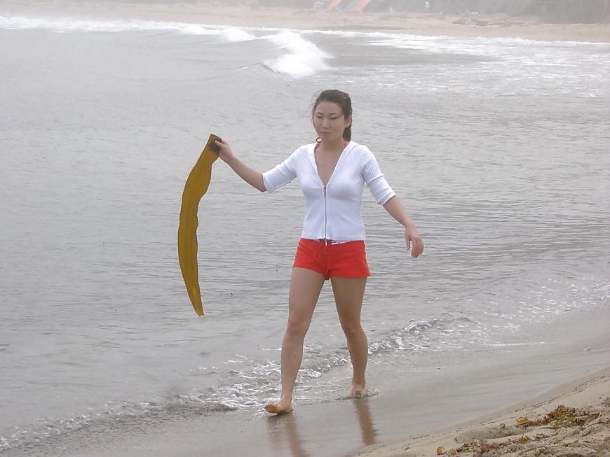 15P Korean GF naked photos on holidays