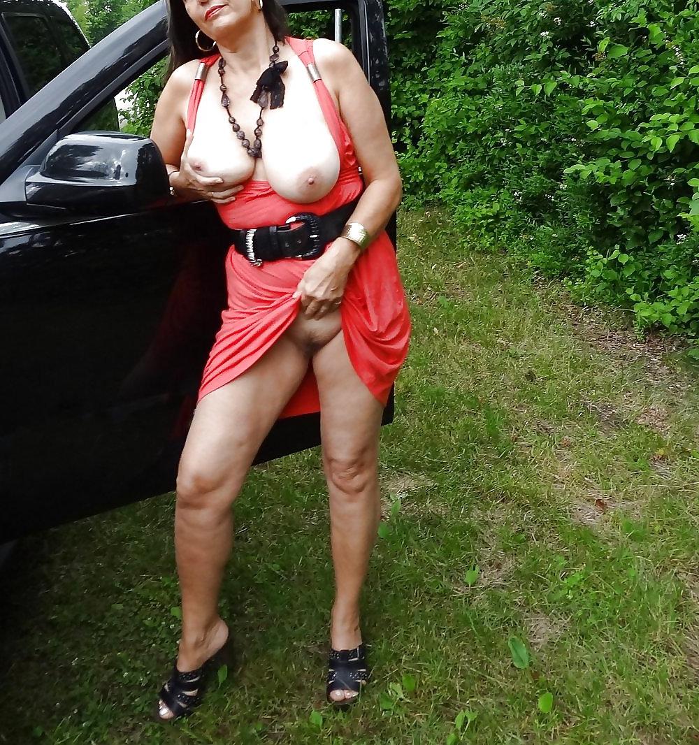 6P Cassy in red - the hottest wife of Germany