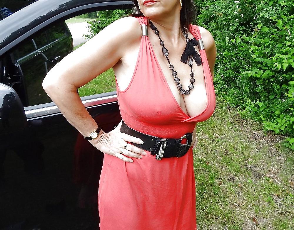 6P Cassy in red - the hottest wife of Germany