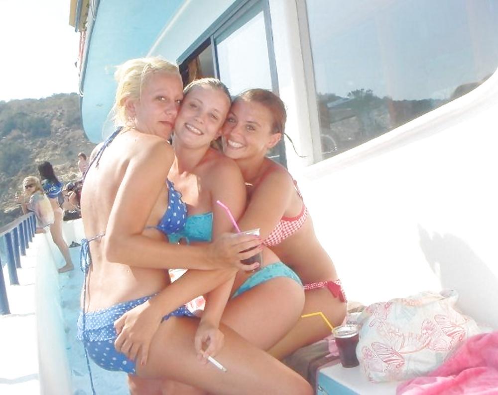 18P British girls holiday