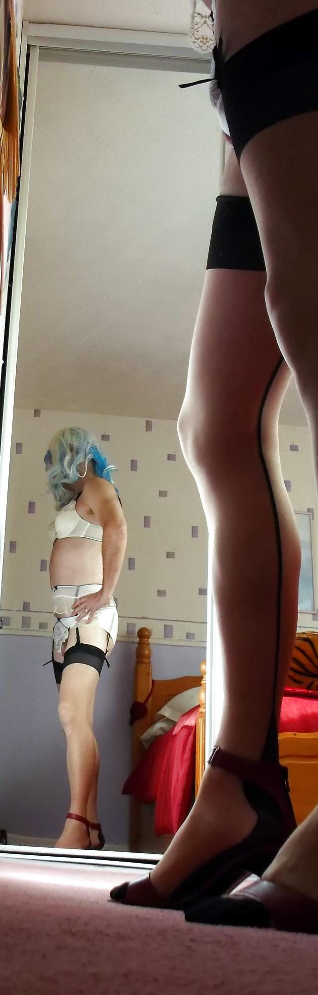 6P My new underwear to wear while someone sucks my cock