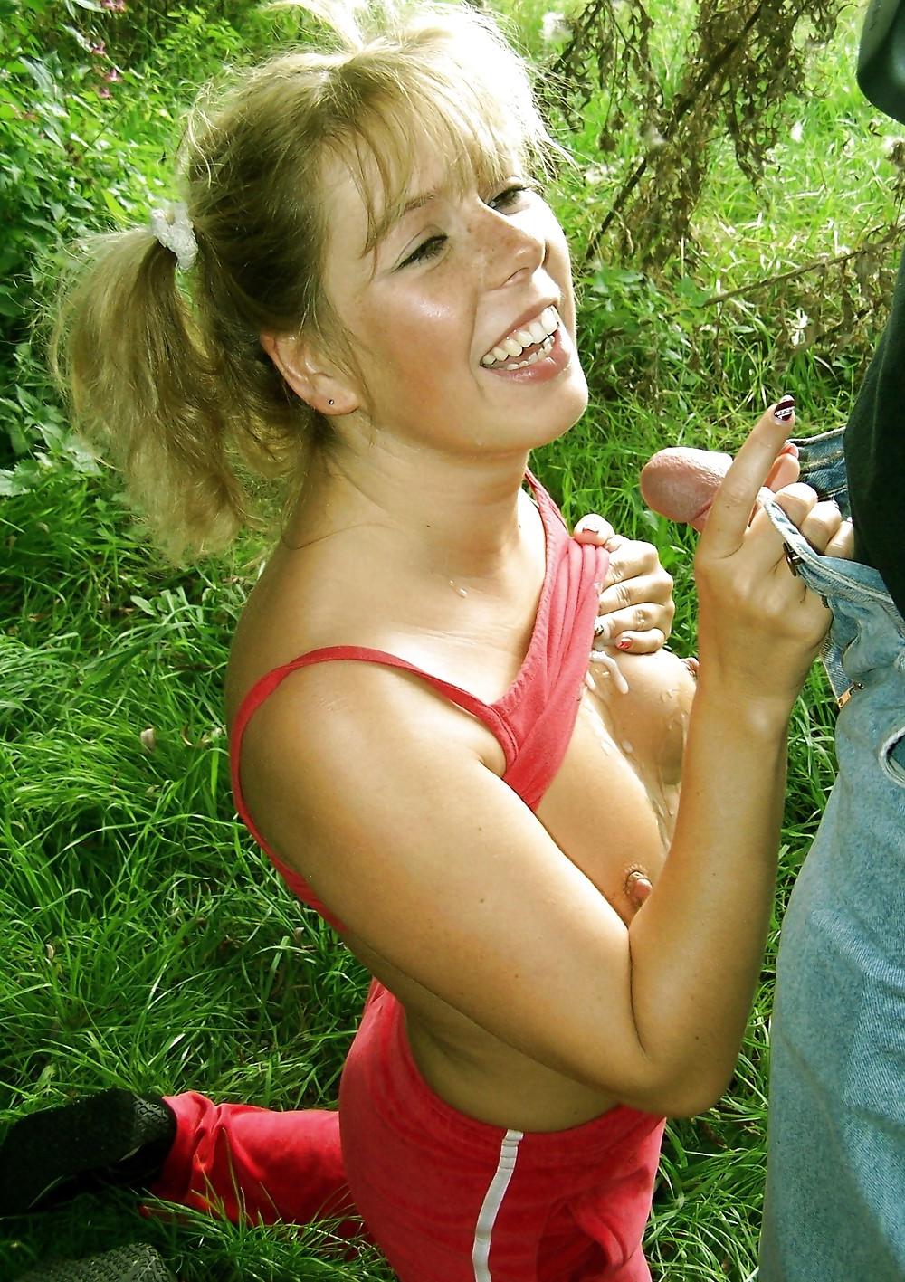 9P Blowjob in Public