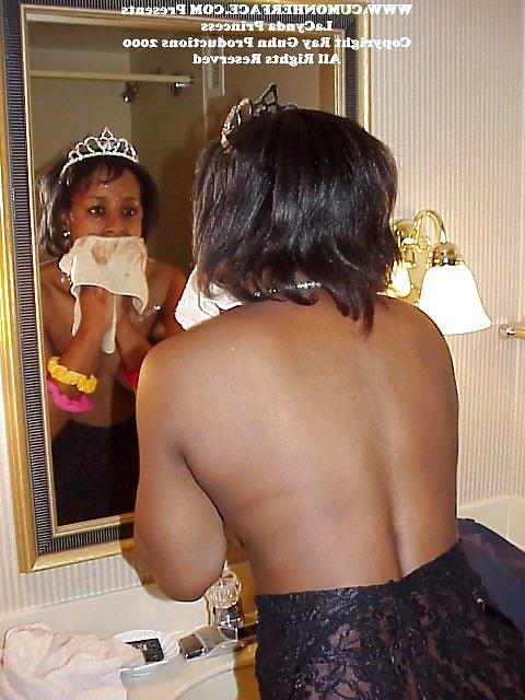 22P Cum on her black face pt 2