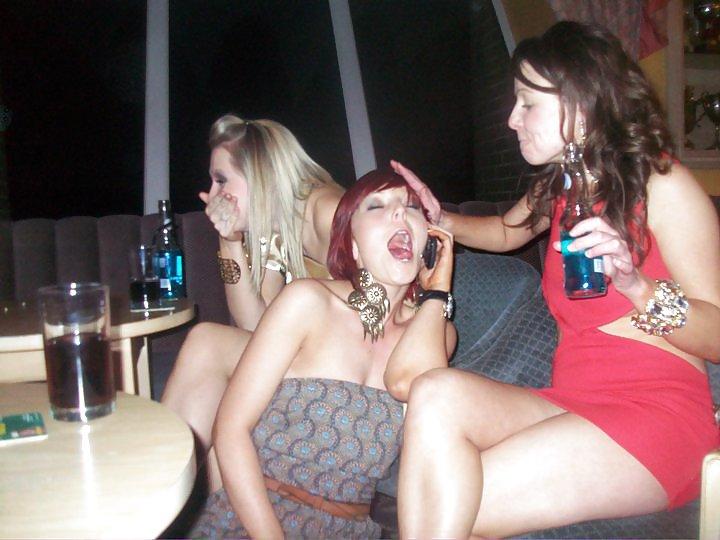 13P British Lady In Red From Leeds Do You No Her?