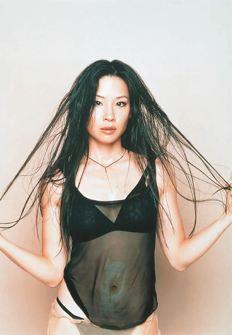 25P Hot Asian Celebrity Star Lucy Liu