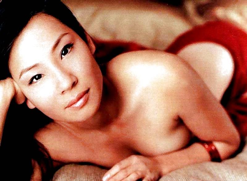 25P Hot Asian Celebrity Star Lucy Liu