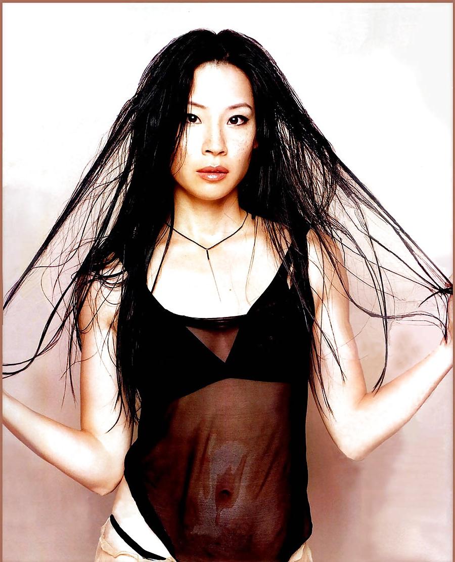 25P Hot Asian Celebrity Star Lucy Liu