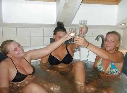 25P Danish teens 65-66-beach swimming pool party