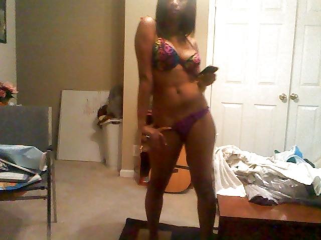 13P Black girl on skype