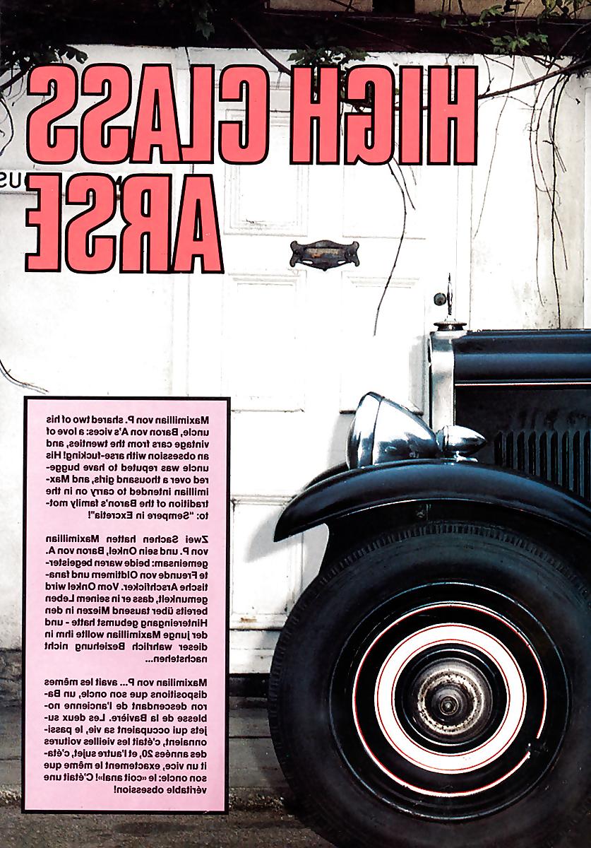24P Classic magazine #13 - anal sex 60 from 1986 High Class Arse