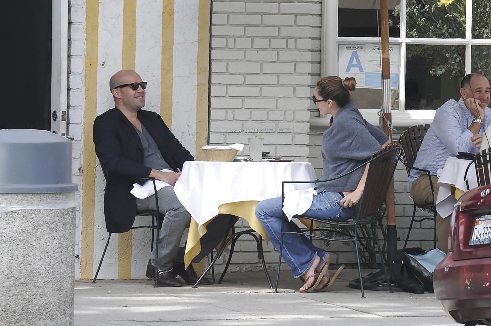 7P Kelly Brook Thong Slip at Prado Restaurant