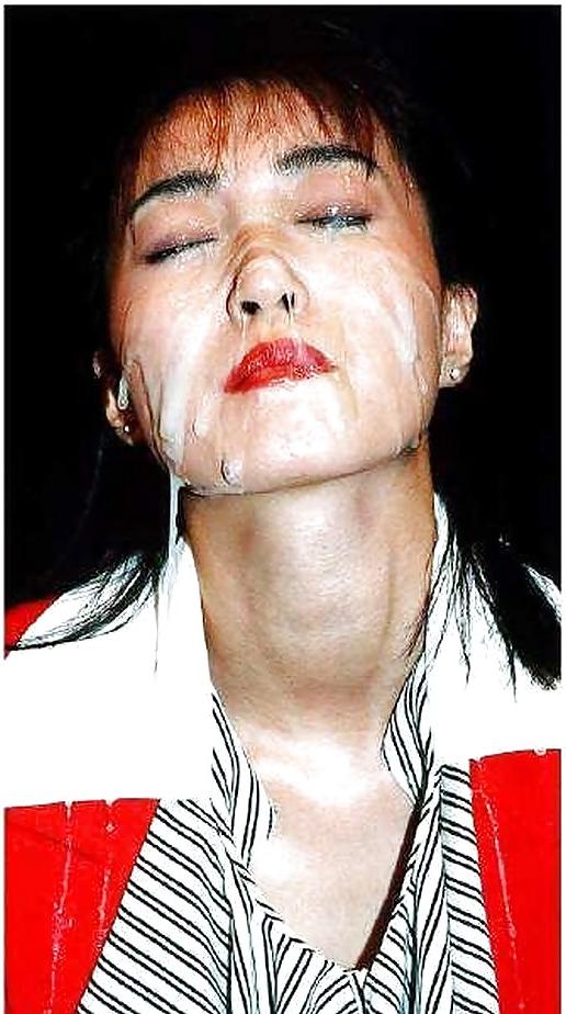 25P Messy Cumshots On Asian Girls' Faces & Clothes
