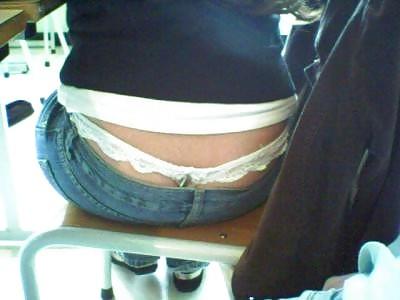 15P Upskirt in classroom