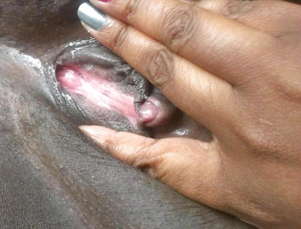 14P Nice, tight, clean, black pussy!
