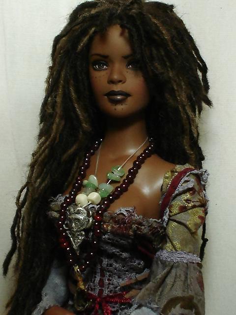 5P Black Dolls