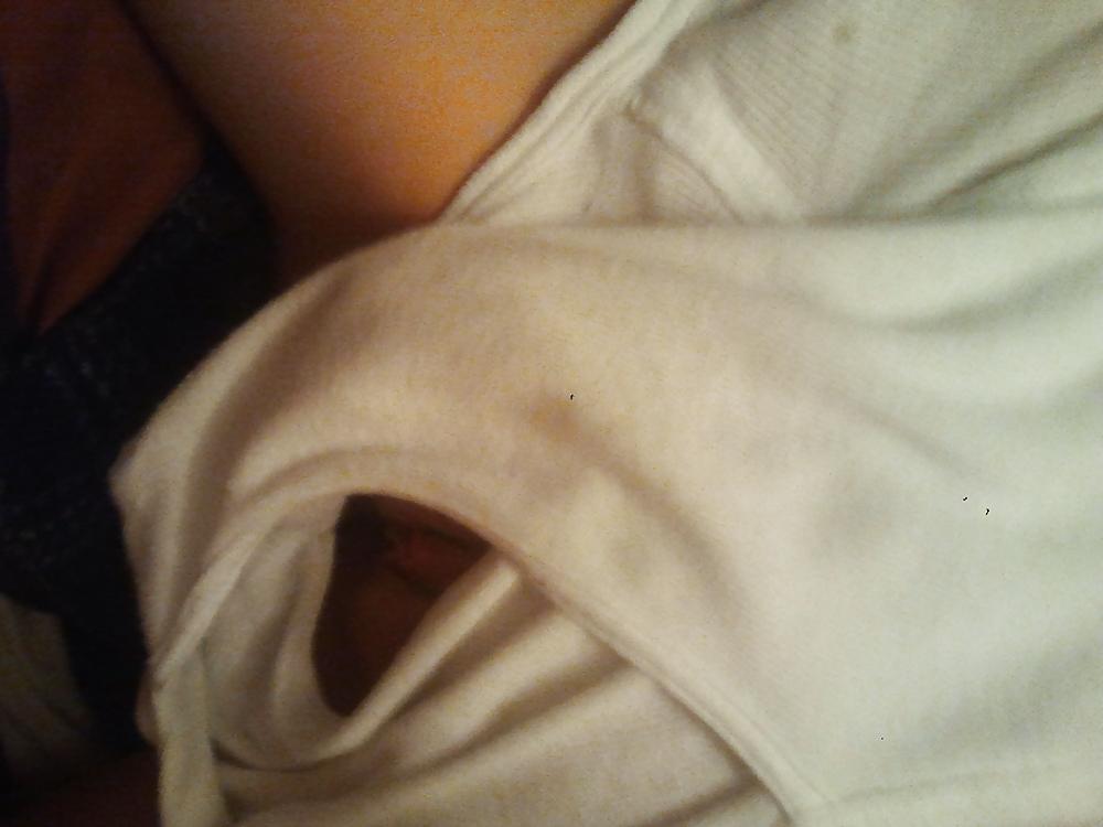 19P Her in my white briefs!!