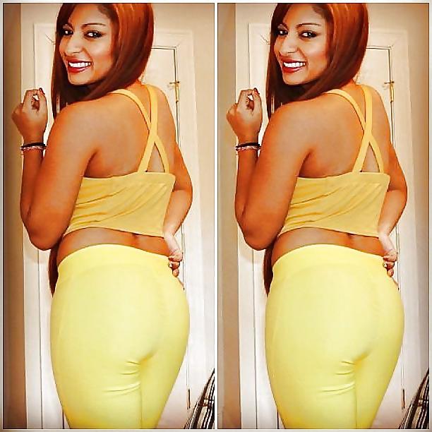 18P Hot Fijian Desi Long Hair & Round Perky Ass