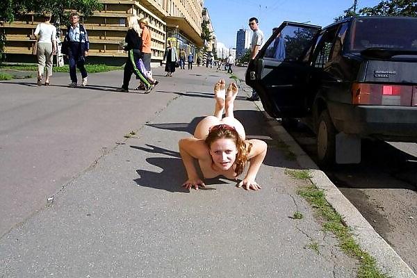 25P Public Nude Ladies 2#