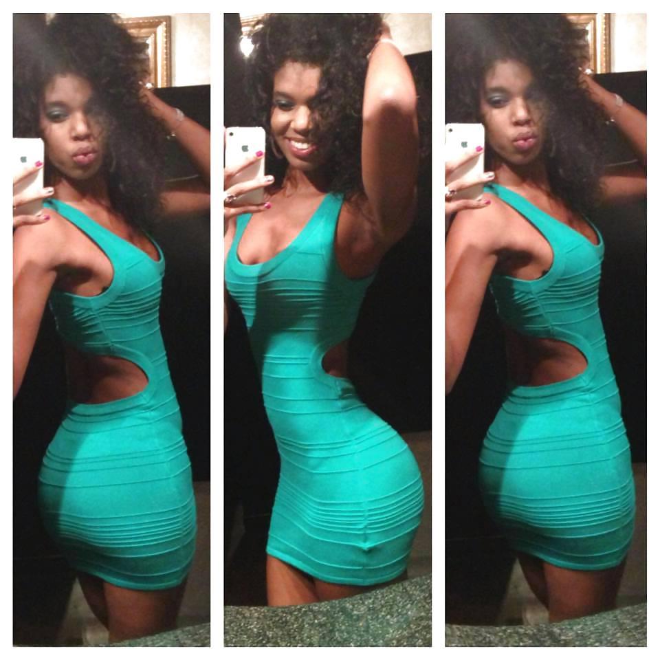 21P Sexy Black Ebony Teen Amateurs