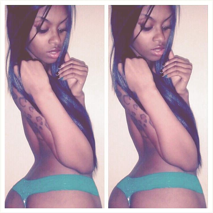 21P Sexy Black Ebony Teen Amateurs