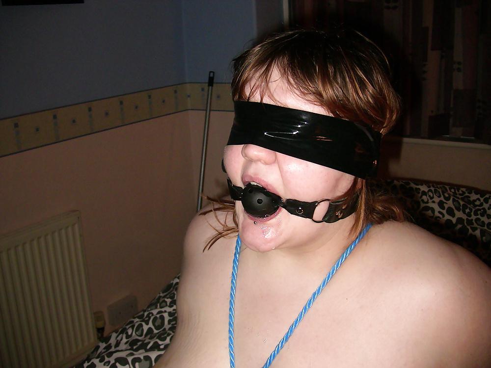 15P Tim Tess 13 Hairy BBW BDSM Training - Cont.