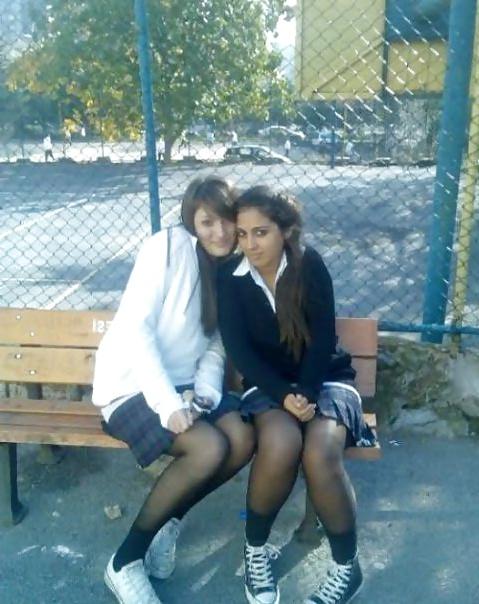 16P Turkish schoolgirls