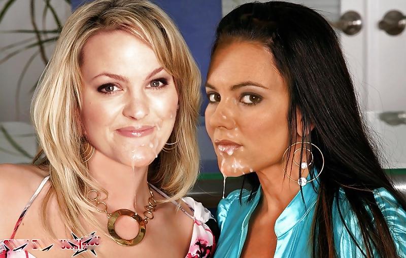9P British Celebrity Cum Shots