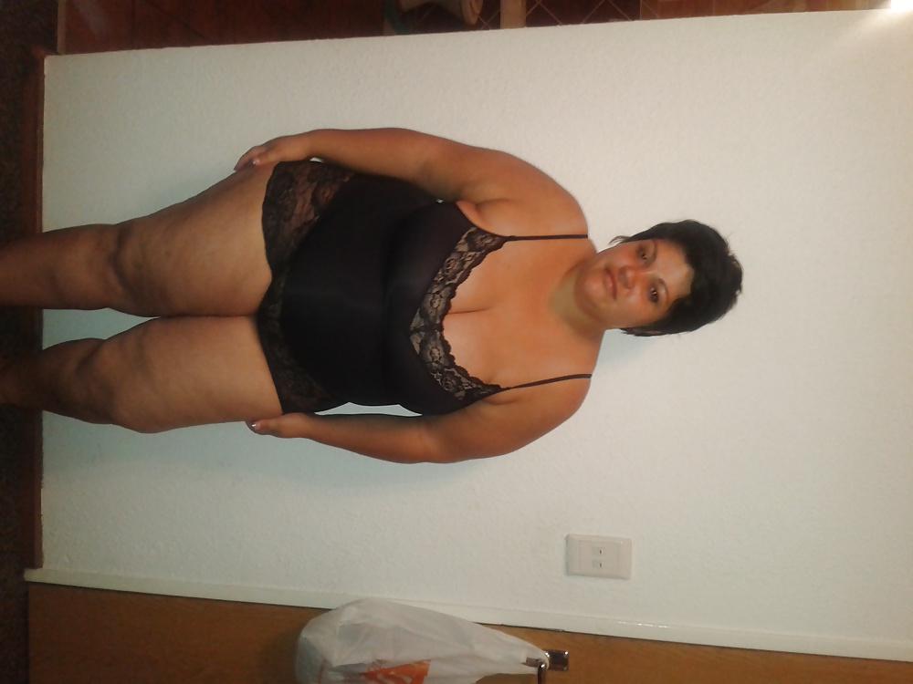 11P Bbw wife new lingerie