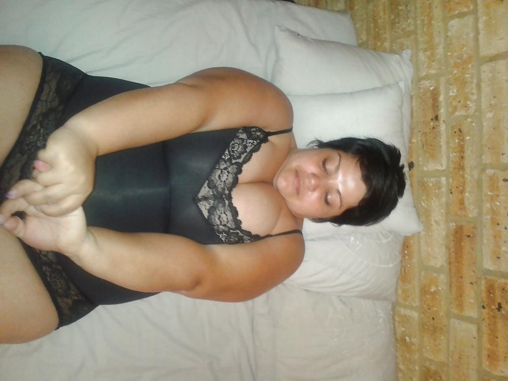 11P Bbw wife new lingerie