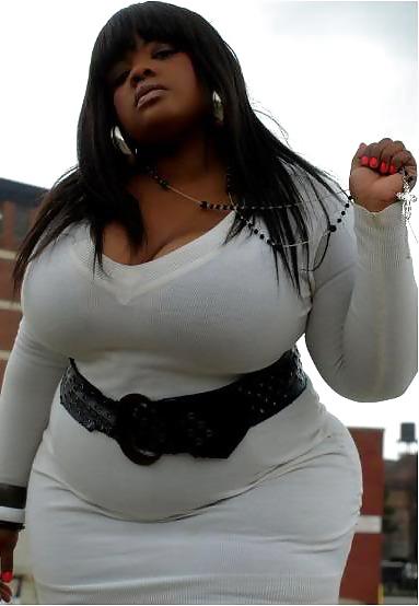 19P Big black boobs clothed