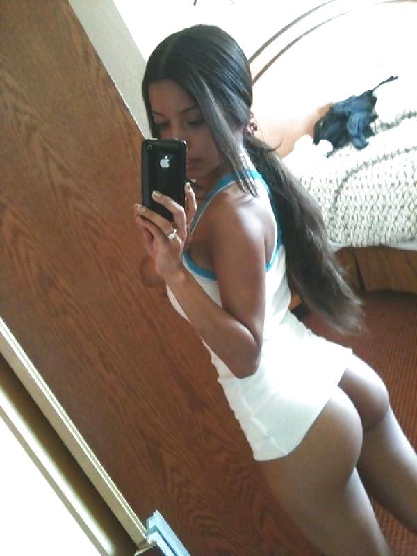 25P Black Teen Ebony Selfie Sluts