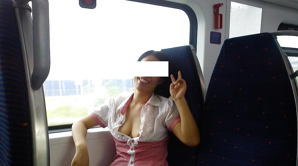 5P Riding a Choo Choo train