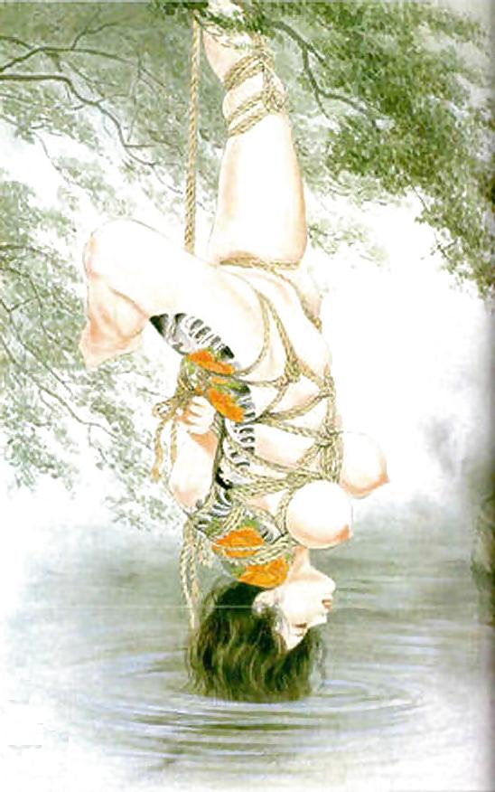 15P Drawings of Asian BDSM