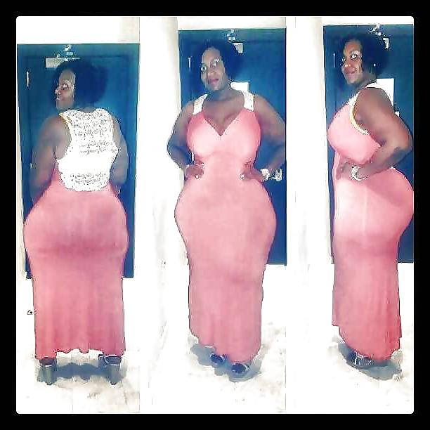 25P Big fat black thick booty