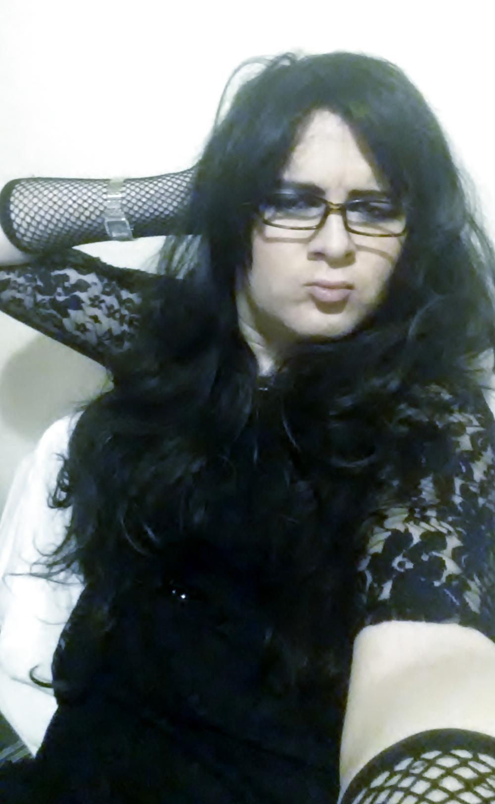 5P Black Lace Dress