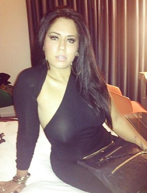 14P UK British big tit mixed race ebony chav slut