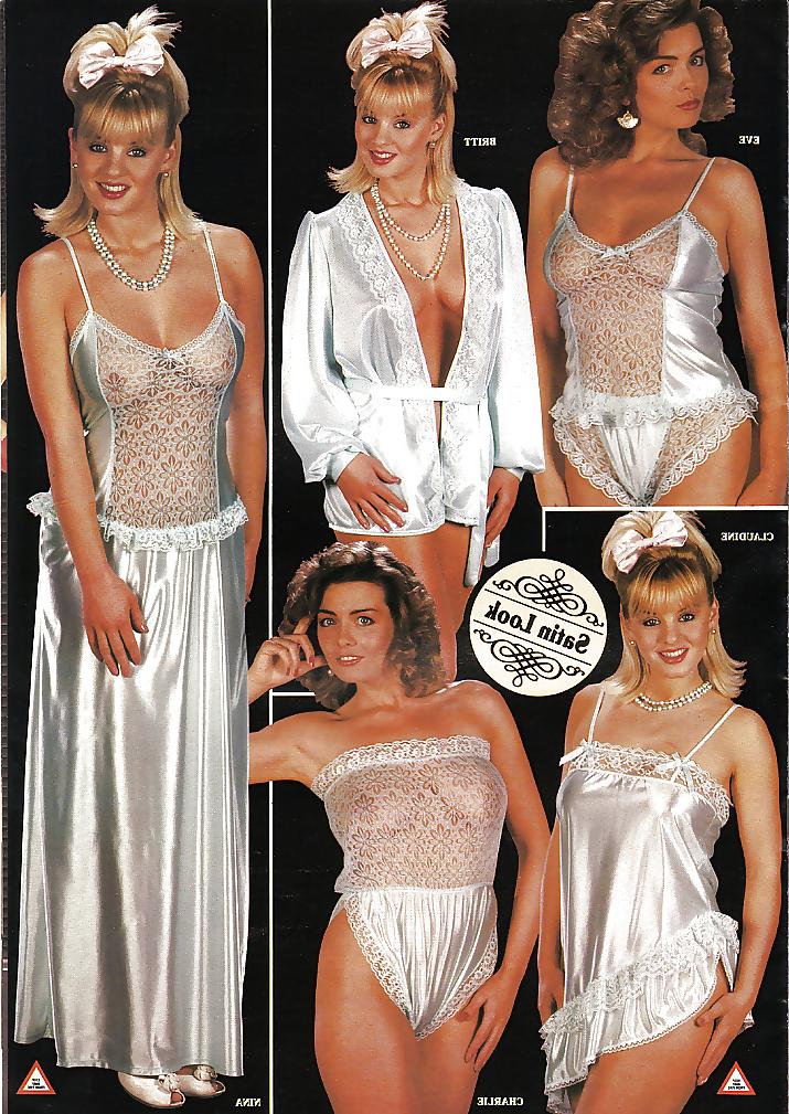 14P Classic satin lingerie 