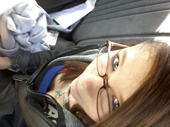 25P Cute nerdy teen