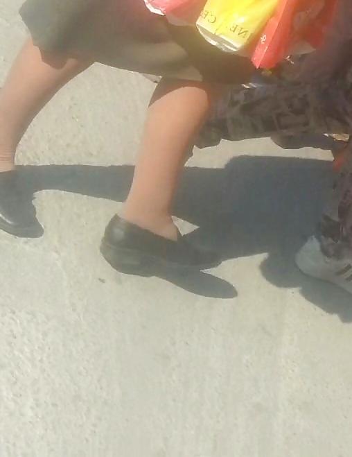10P Spy old + young feet and socks romanian