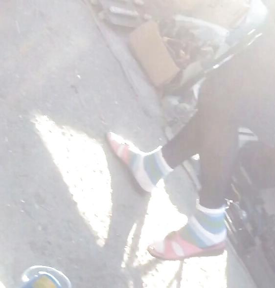 10P Spy old + young feet and socks romanian