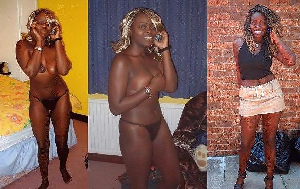 25P Black Amateurs - Dressed Undressed 2