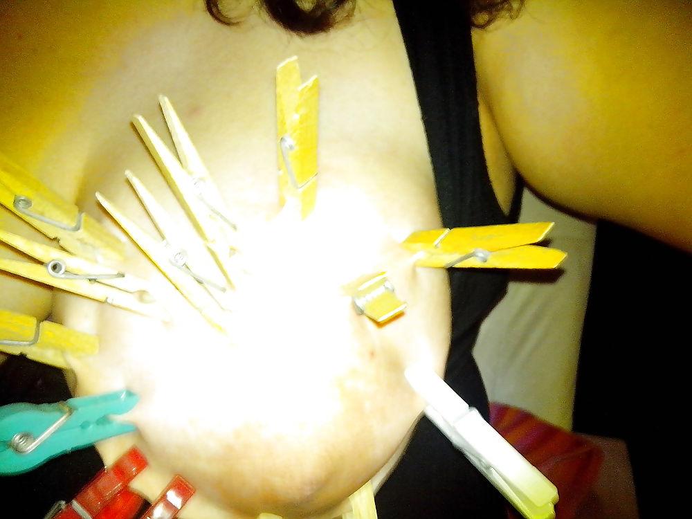 7P Boob and nipple Torture 