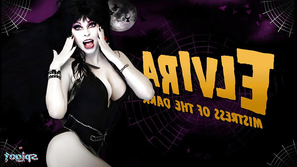 25P ELVIRA: Nude Mistress Of The Dark