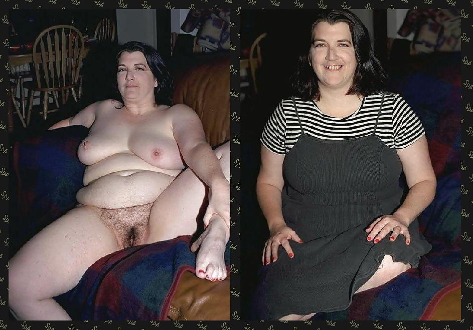 25P Dressed undressed bbw